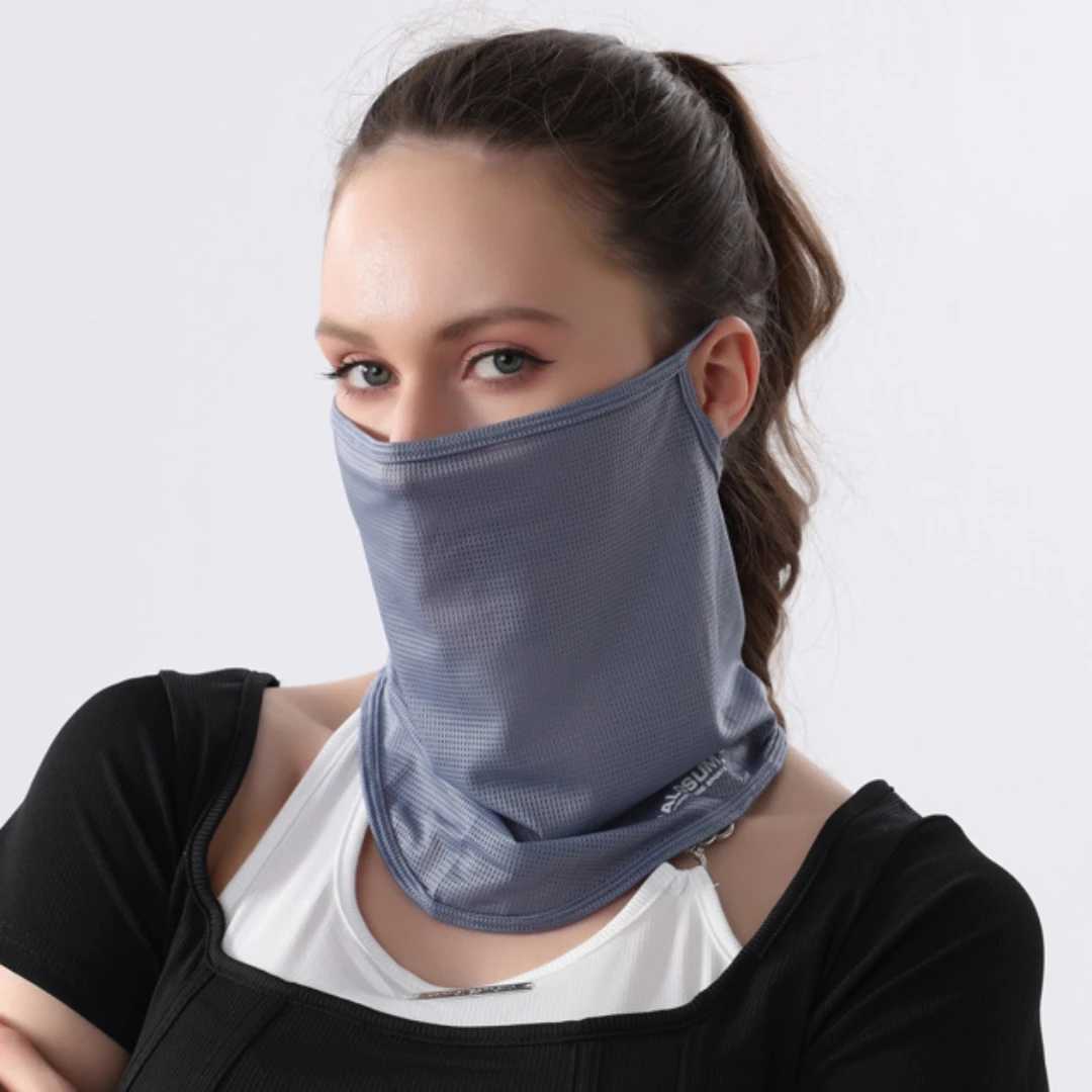Breathable Bike Mask Daily Windproof Dustproof Solid Color Motorcycle Scarf Silk Balaclava Summer Z250725