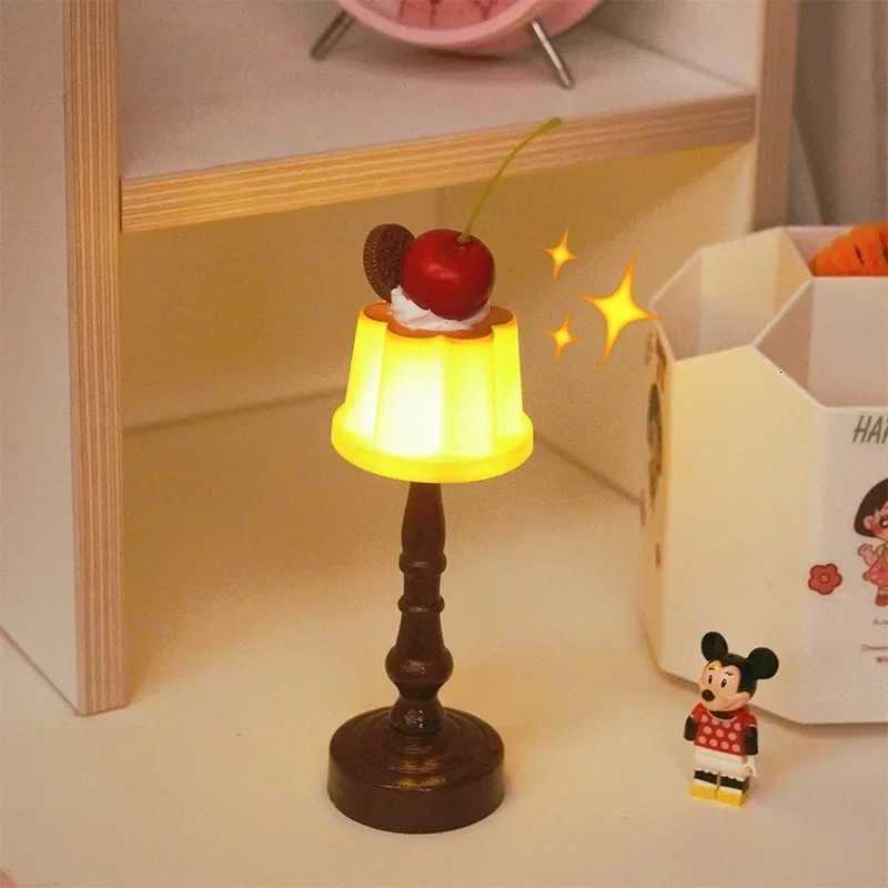 ute Pudding LED Night Light Desk Lamp Battery Powered Bedside Lamp Sleeping Light for Kids Bedroom Bar Decor as Gift Ornament XJ250725