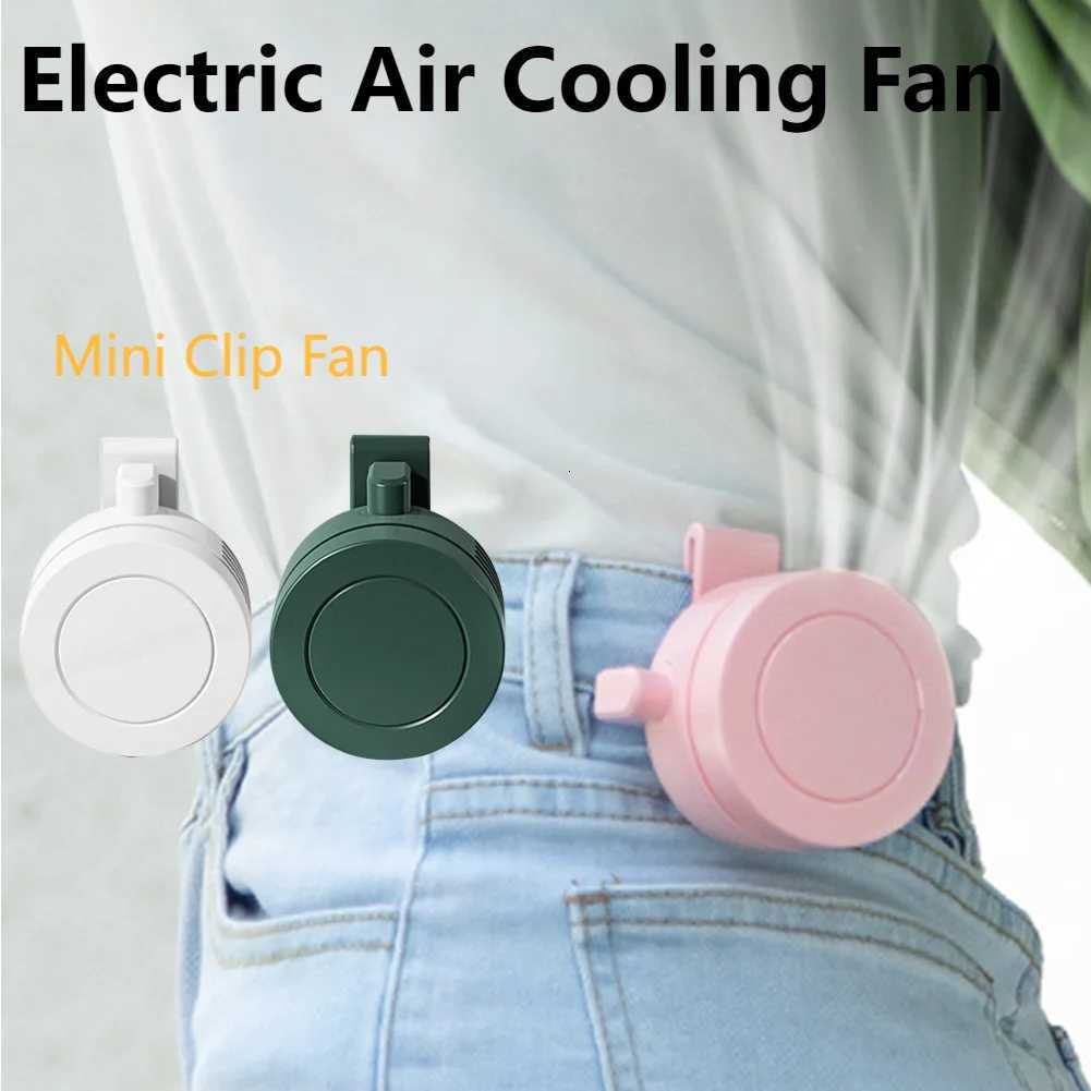 Electric Cooling with 3 Speeds Bladeless Hanging Neck Waist Portable Mini Air Conditioner Fan USB Charging for Outdoor and Home Use R250725