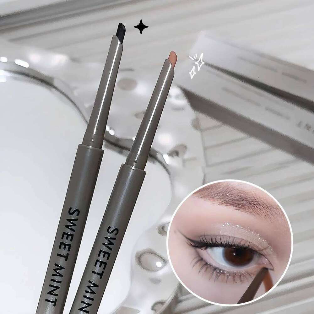 Matte Lying silkworm Eyeliner Gel Waterproof Not Blooming Quick Drying Liner Pencil Red Brown Eye Shadow Pen Makeup