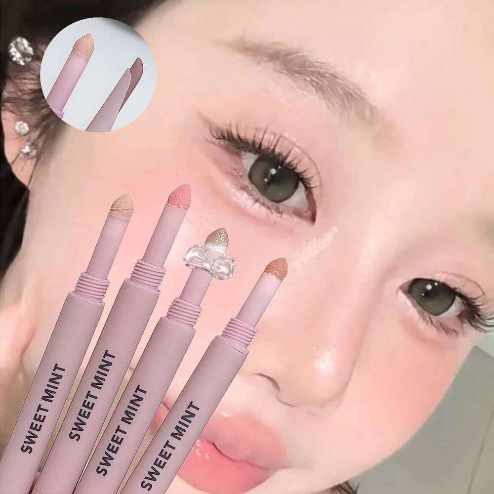 Double-end Lying Silkworm Eyeliner Pencil Dia Glitter Matte Pink Aegyosal Pen Brightening Cream Shadow Highligher Makeup X250726