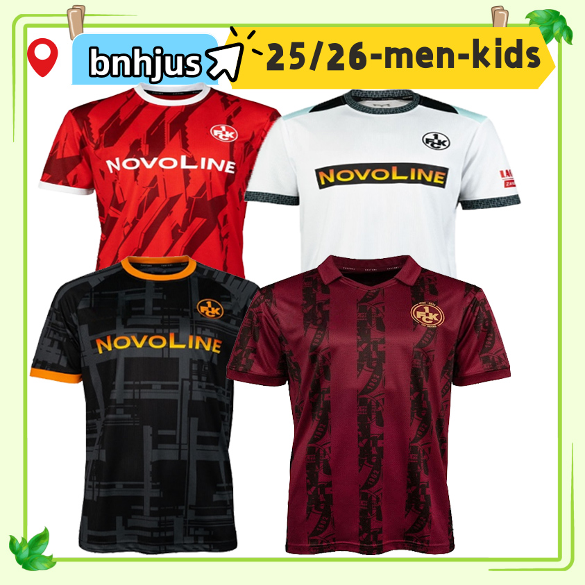 2025 2026 FC Kaiserslautern men Soccer Jerseys TACHIE REDONDO ABIAMA RITTER RASCHL TOMIAK 2024 2025 3RD ACHE OPOKU ZIMMER MAUSE Football Shirts 99