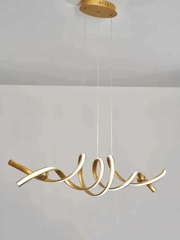 LED Pendant Light Long Hanging For Dining Room Or Living Room Kitchen Chandelier Designer Simple Lighting FixtureXJ250725