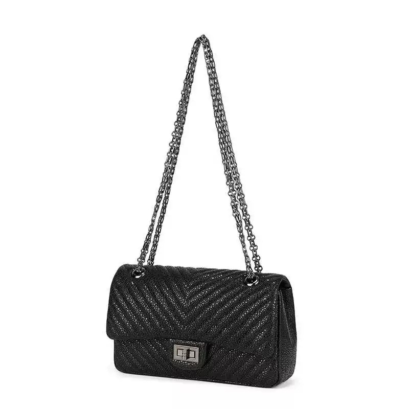 COCIO designer bag New diamond grid chain bag simple high-quality versatile womens bag large capacity fashionable hot