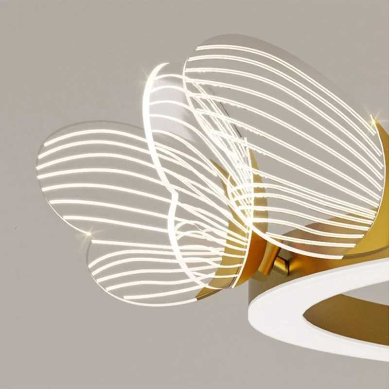 Nordic Butterfly Chandelier LED Luxury Chandelier Dining Room Bedroom Living Room Gold Loft Romantic Decoration Girls Room LightXJ250725