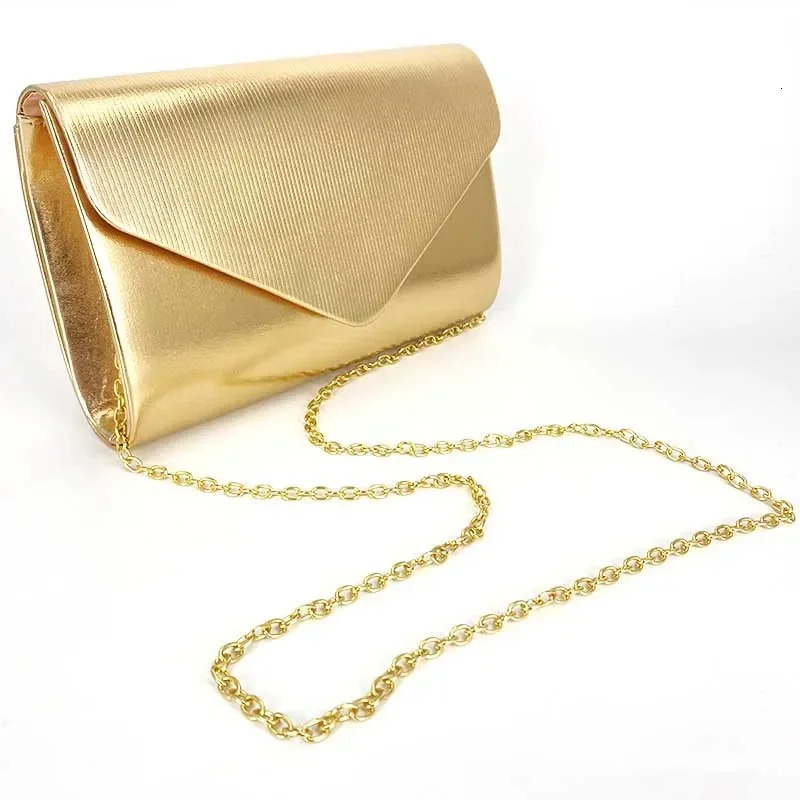 Womens Evening Bag Ladies Day Clutch Envelope Handbag Daily Clutch Wedding Party Bling Gold Chain Crossbody Bags 250723