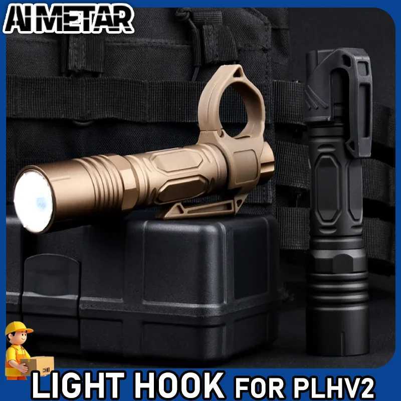 2 Pistol Handheld Flashlight Modlit Mark Tactical Switch Back Ring Metal LED Scout Light Airsoft Hunting Weapon Accessories W250722