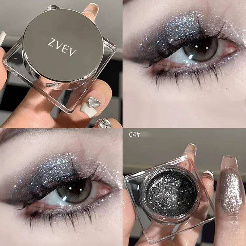 Shining Dia Polarized Highlighter Gel Lasting Metallic Brighten Eyes Liquid High Gloss Eyeshadow Makeup X250726