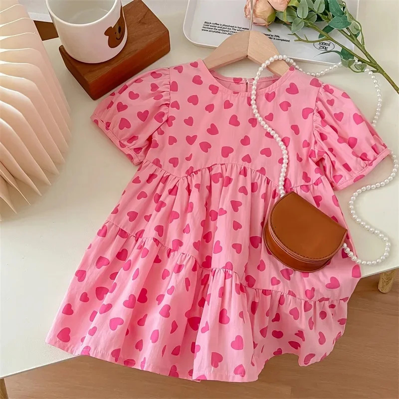 Baby Girl Princess Dress Flower Dresses Toddler Clothing Casual Summer Kids Girls Floral Clothes 250725