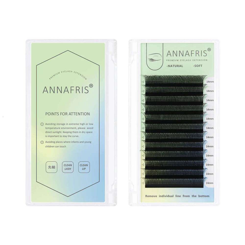 ANNAFRIS 3D W Shape Eyelash Extension Premade Volume Fans W-shaped Clover Natural Soft Faux Mink False Lashes X250725
