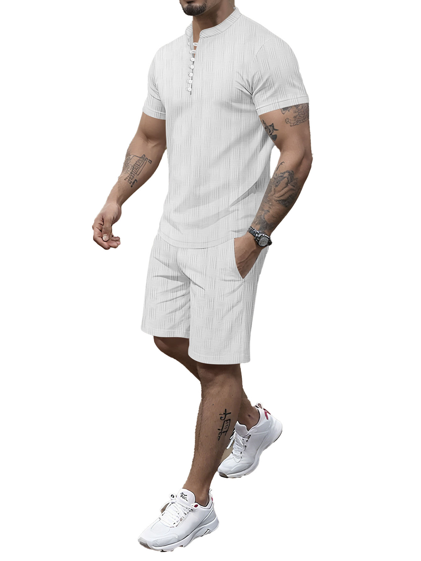 Designer High quality designer shorts tracksuits mens short man tracksuit shirts loose comfortable fashion popular new style 2 pcs sets