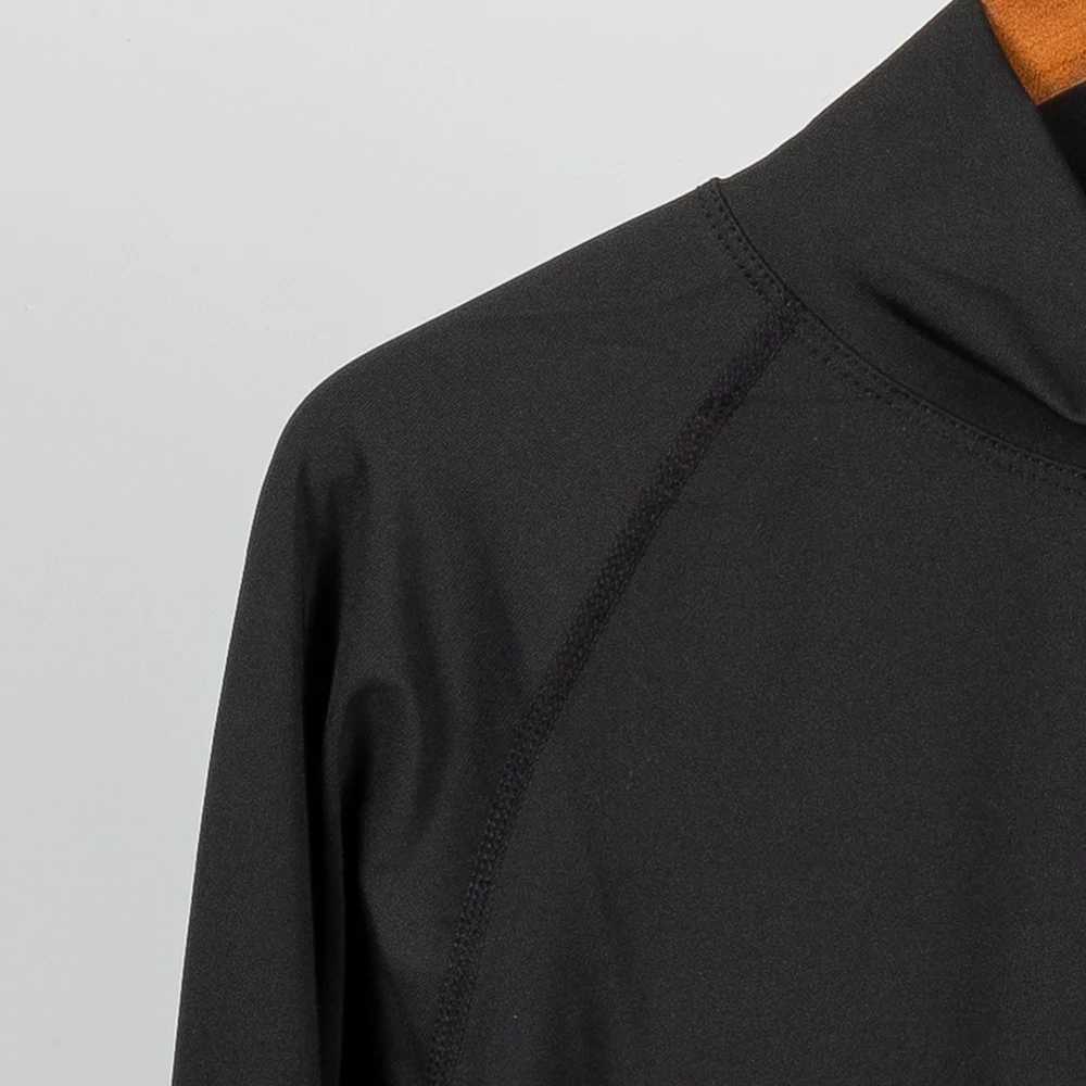 Mens Bodybuilding Sports Tight T-shirt Summer Compression Turtleneck Short Sleeve Gym Fitness Quick Dry Running Male Workout Top Z250725