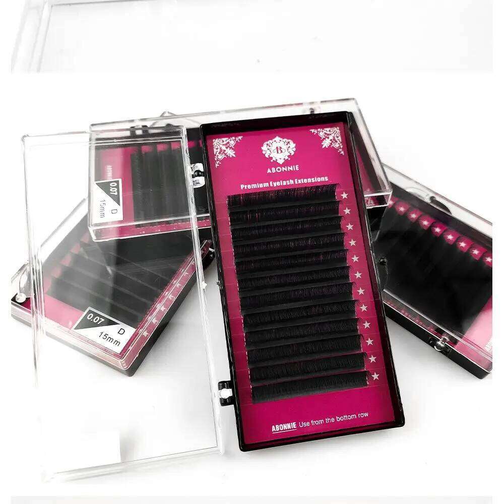 Abonnie ic Eyelashes Individual Volume Lashes Fluffy Ultra Soft Eyelash Extensions X250725