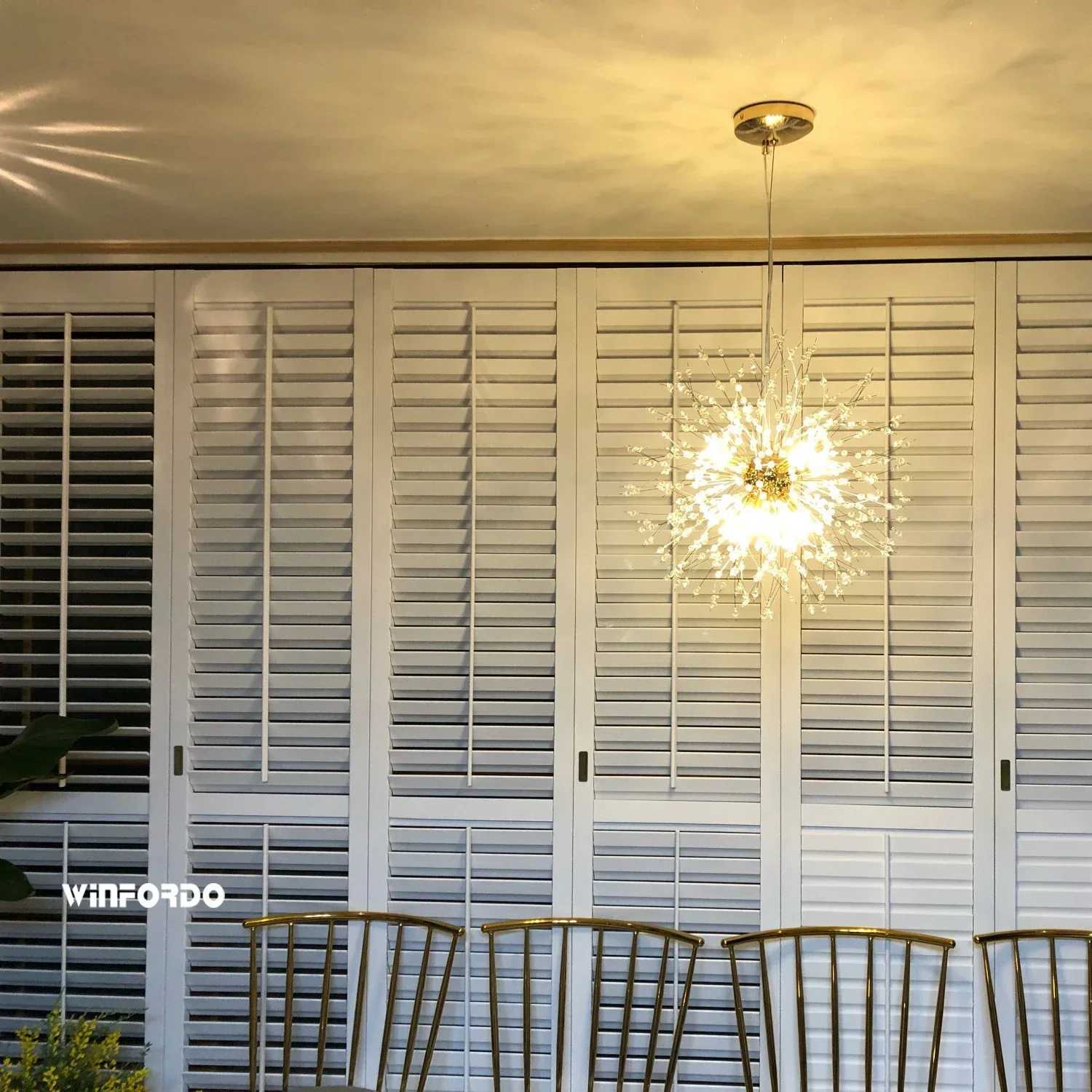 Modern Crystal Dandelion Chandelier Star Fireball Firefly Restaurant Shop Hotel Pendant Light Living Room Hanging Lamp for Decor XJ250725