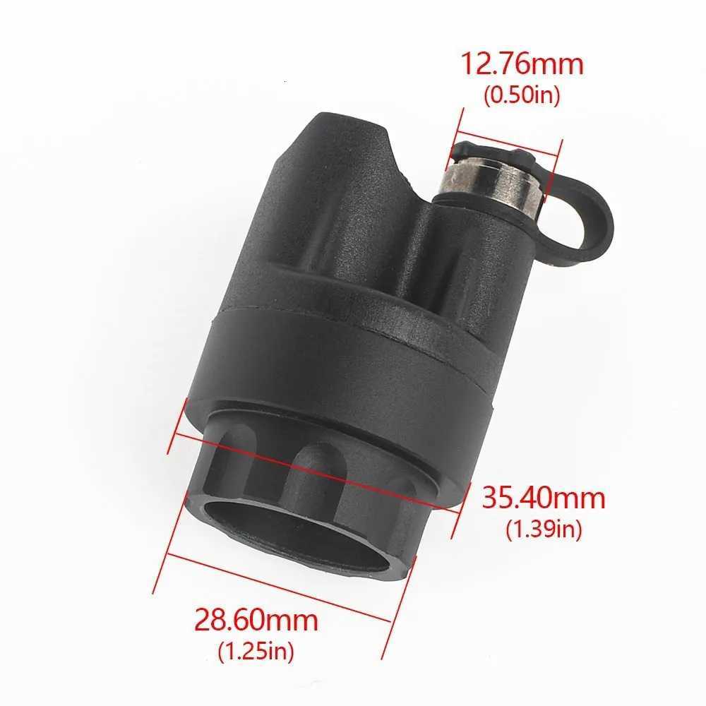 Vadsn Tactical Airsoft Flashlight Metal Tail Cap Dual Function Pressure Switch Cover For M300M600 Flashlight Hunting Light W250722