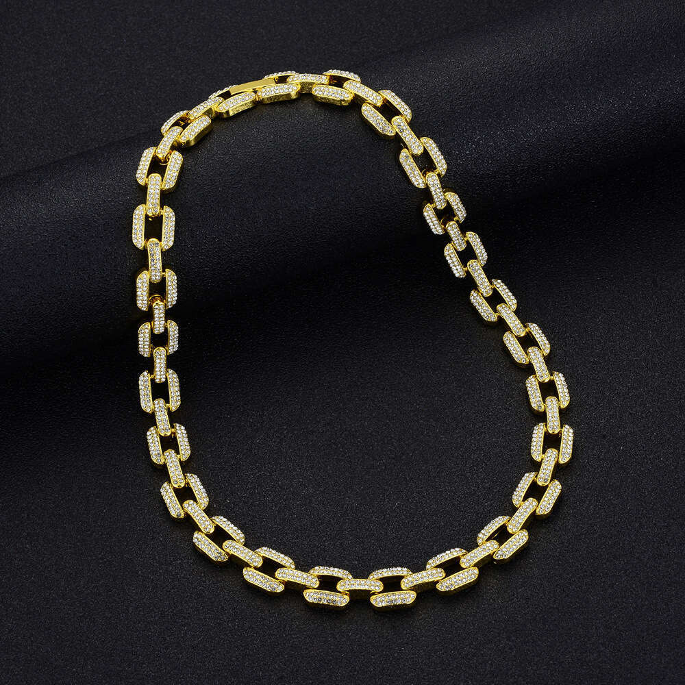 Cuban Chain Men's 2023 Hot Product Creative Jewelry 12mm Hip-Hop Necklace