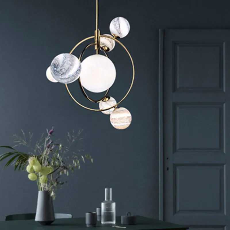 Modern Minimalist Led Chandelier for Living Room Dining Room Food Tables Child Bedroom Pendant Lights Home Decor Light FixtureXJ250725