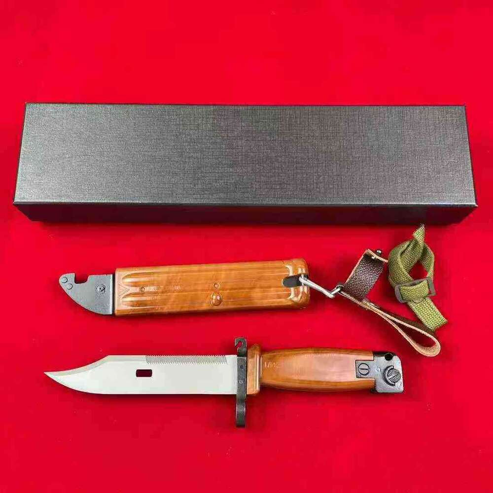 Made in the USA Soviet AKM bayonets Portable Pocket Knife for Hiking Gift for Men