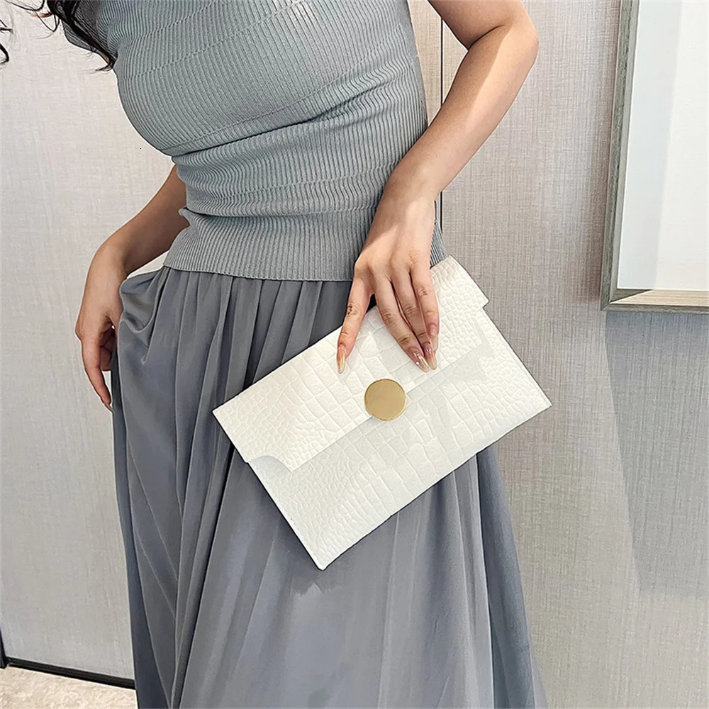 Felt Large Capacity Handbag Women Bags Fashion Stone Pattern Clutches Envelope Wallet Square Clutches For Wedding Party 250723