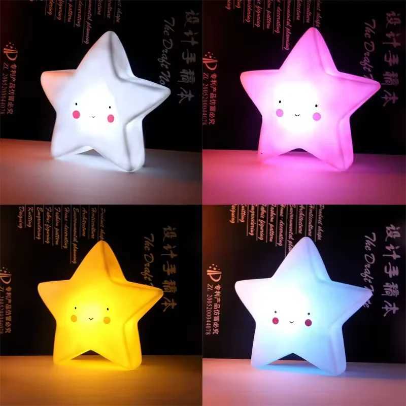 ute LED Night Light Bear Unicorn Dinosaur Rabbit Cartoon Animal Bedside Lamp For Children Bedroom Yellow Blue Pink White Light XJ250725