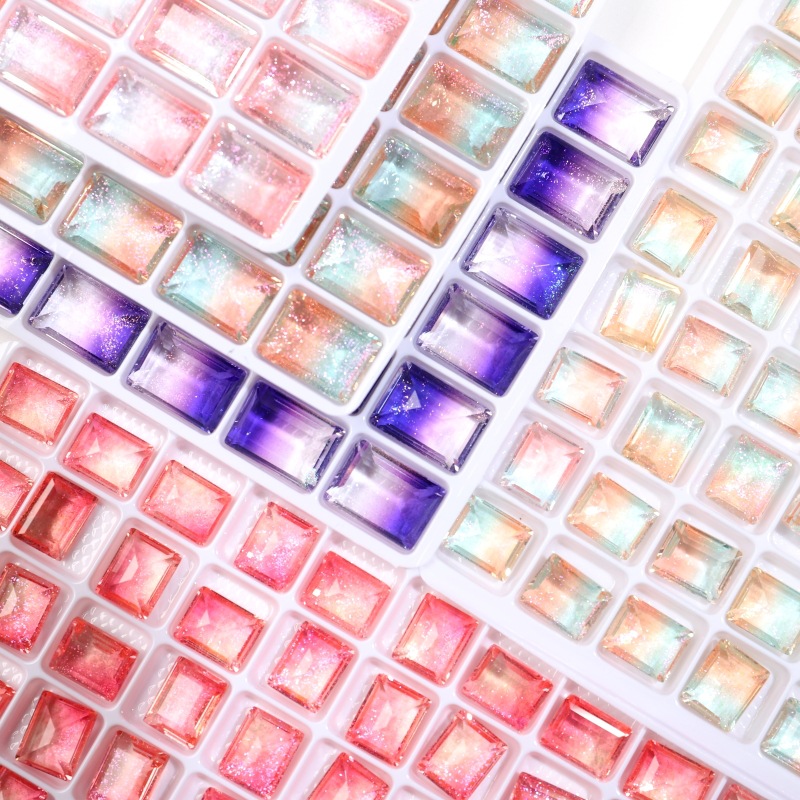 Sharp bottom drill glass nail drill jewelry accessories