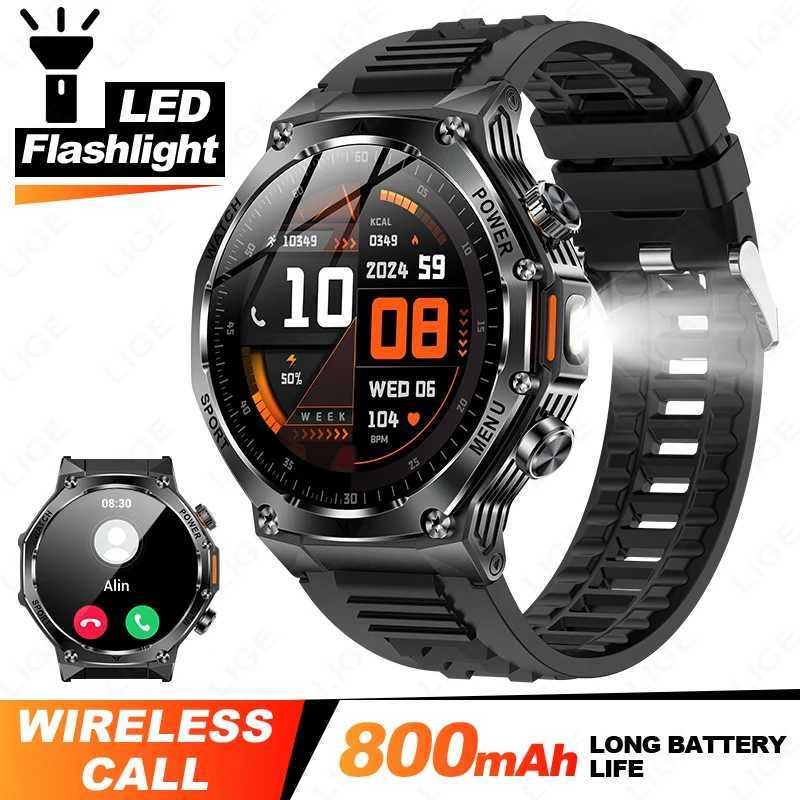 1G Current Capacity 800mAh Battery Smart Bluetooth Call One Click Connection Watch IP67 Waterproof For Xiai Smart Watch Mens X250726