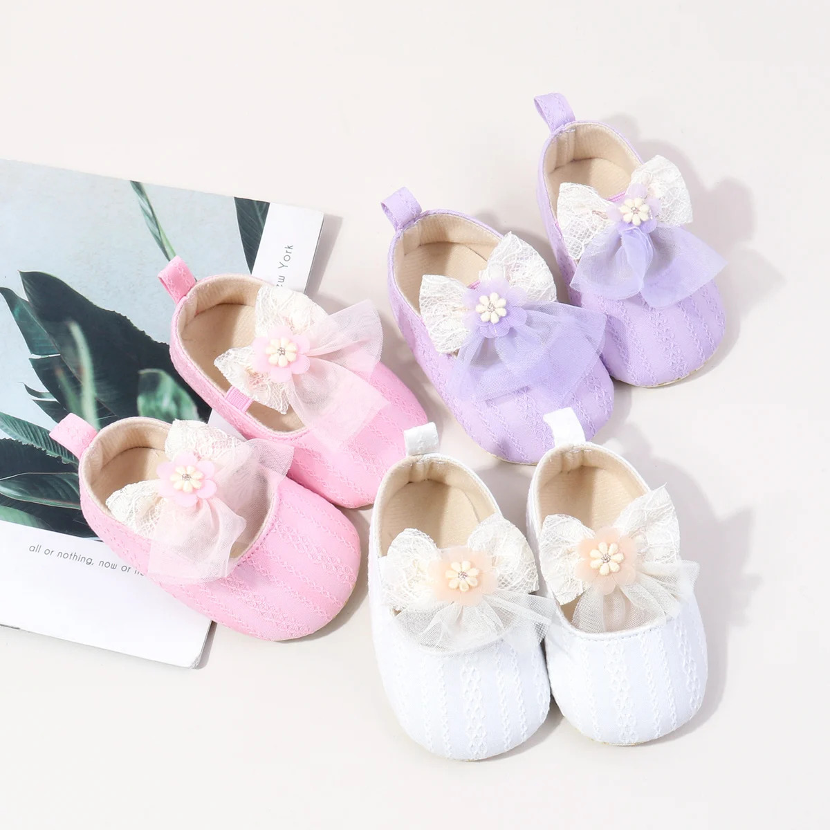 n Baby Girls First Walking Beautiful Toddler Shoes With Comfortable Sole born Prewalking For 018M 250725