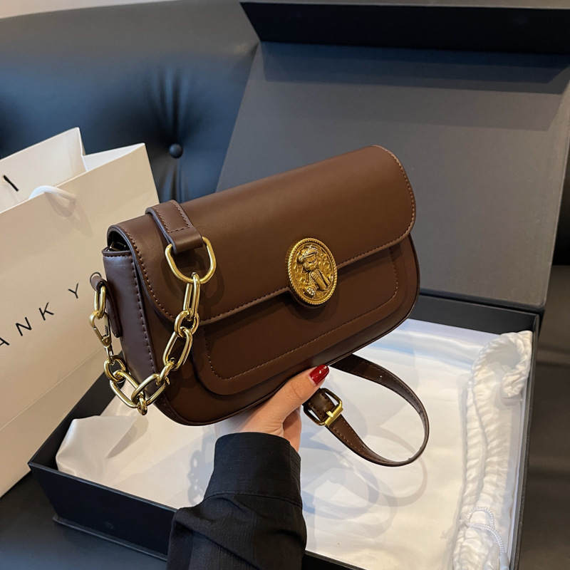 Luxury Brand Designer Bag Women's Underarm Bag Autumn Winter New Vintage High-End Fashion Single Shoulder Bag Commuting Luxury bag Versatile Cros