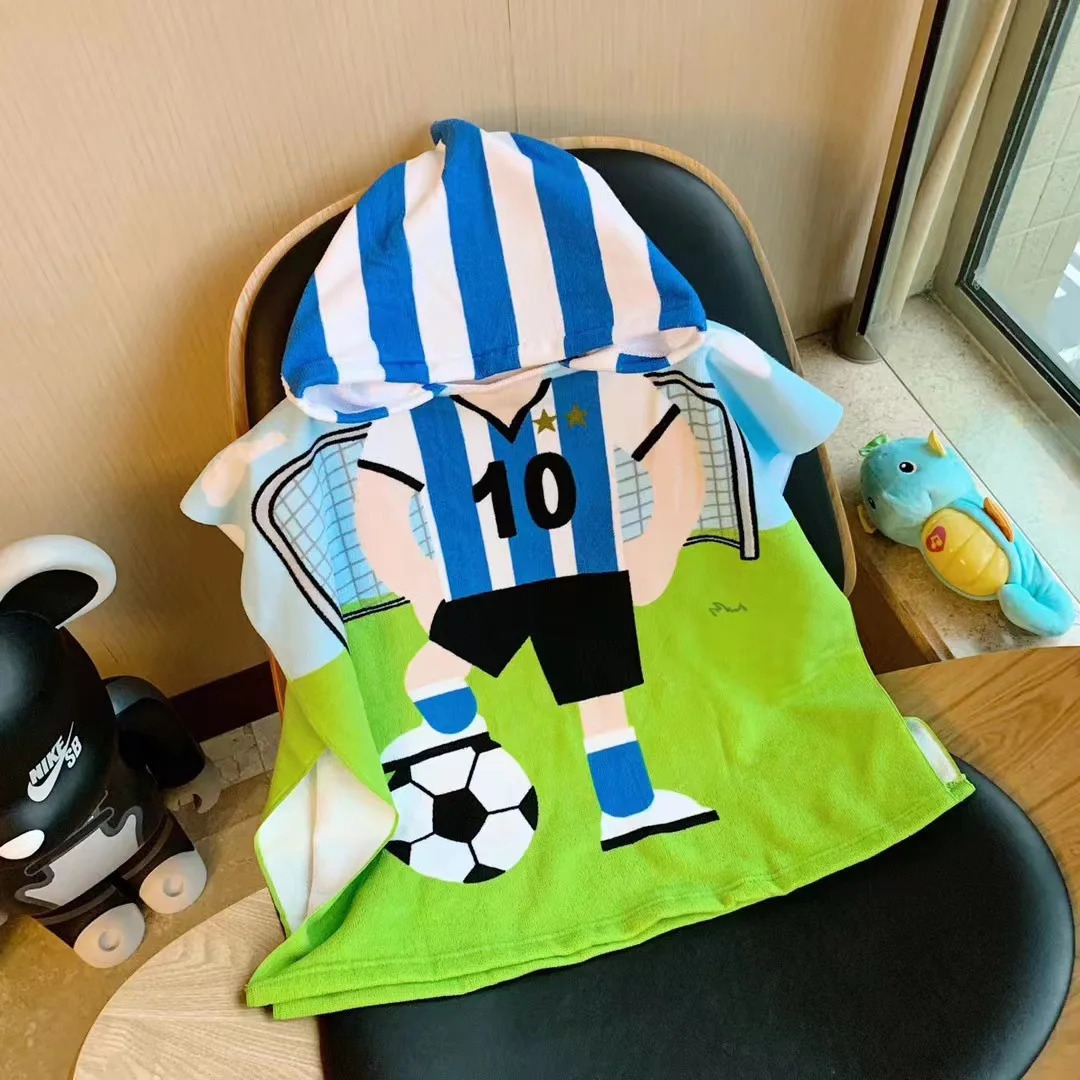 Baby Bath Towel Kids Beach With Hood Boys Girls Hooded Towels Absorbent Robe For Infant Cloak 250725