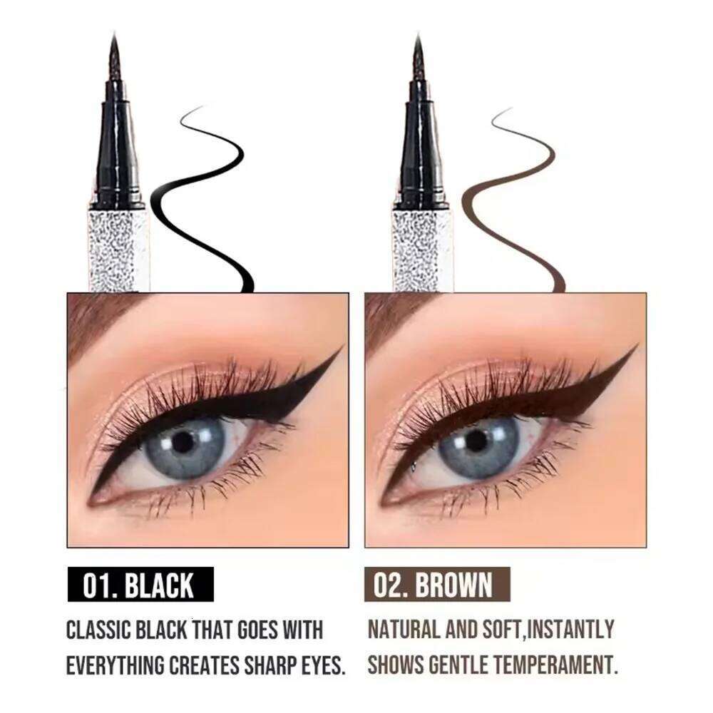 Starry Eyeliner Pen, Waterproof & Sdge-Proof,Quick-Dry,Long-Lasting,Matte Finish,lti-Look Eye Makeup,Safe for All Skin Types X250726