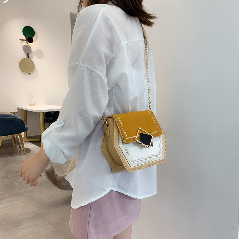 Luxury Brand Designer Bag Women's Bag High-End French Niche Color-Block Bag Women's Luxury bag Bag New Autumn Winter New Fashion Single Shou