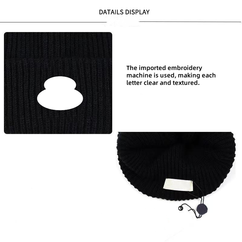 new Designer Beanie Caps Winter Hats Bonnet Knitted Hat Embroidery Couples for Men Women Fall Cold Snowy Unisex Warm Fashion beanie Wool ma