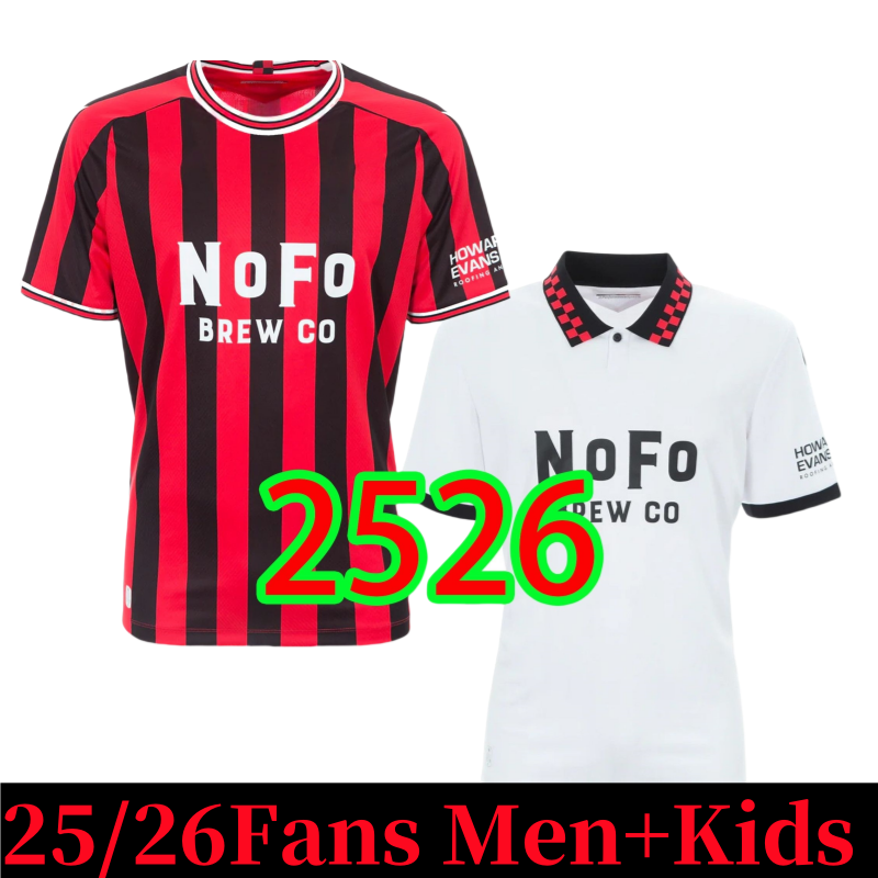 2025 Walsall FC Soccer Jerseys 25 26 Andy GEORGE HALL Coie JOE BRYAN RICKIE LAMBERT Home Away third Football Shirts Short Camisas de Futebol men sets
