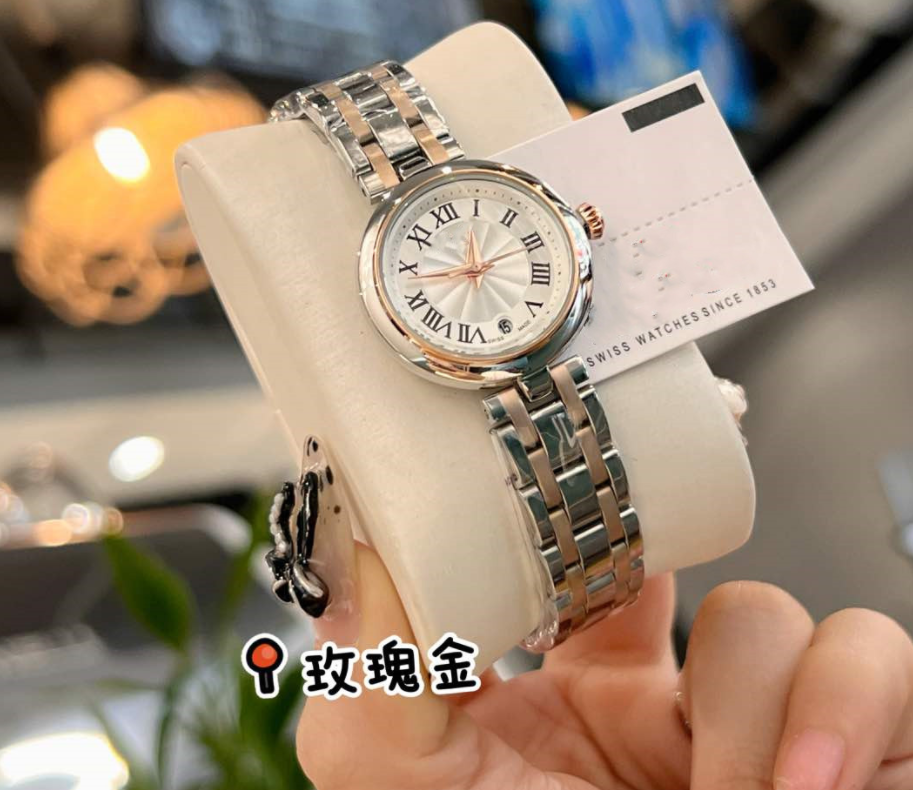 Top sweet girl 1853 TISSOTSity PRX watch designer luxury quartz movement women watches high qualit rose gold stainless steel strap Little Beauty PRX Wristwatches #19