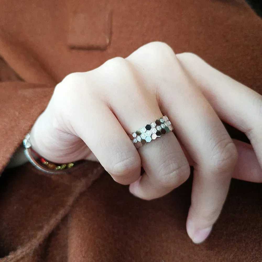 Simple design womens ring for weddings low key rose gold/silver womens engagement ring jewelry W250417