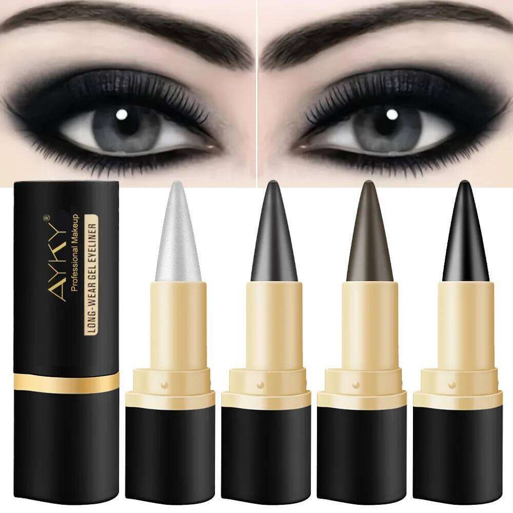Tapered High Pigment Creamy texture Stick Sweat Proof Pencil Daily Makeup ltifunctional Eyeliner Gel Lip&Eyes Pen X250726
