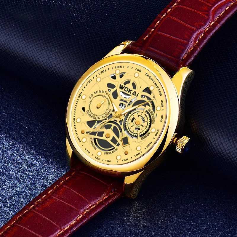 Mens Business Watch Quartz Sports Watch Mens Luxury Belt Fashion Quartz Watch Clock Watches for Men Gift for Men X250726