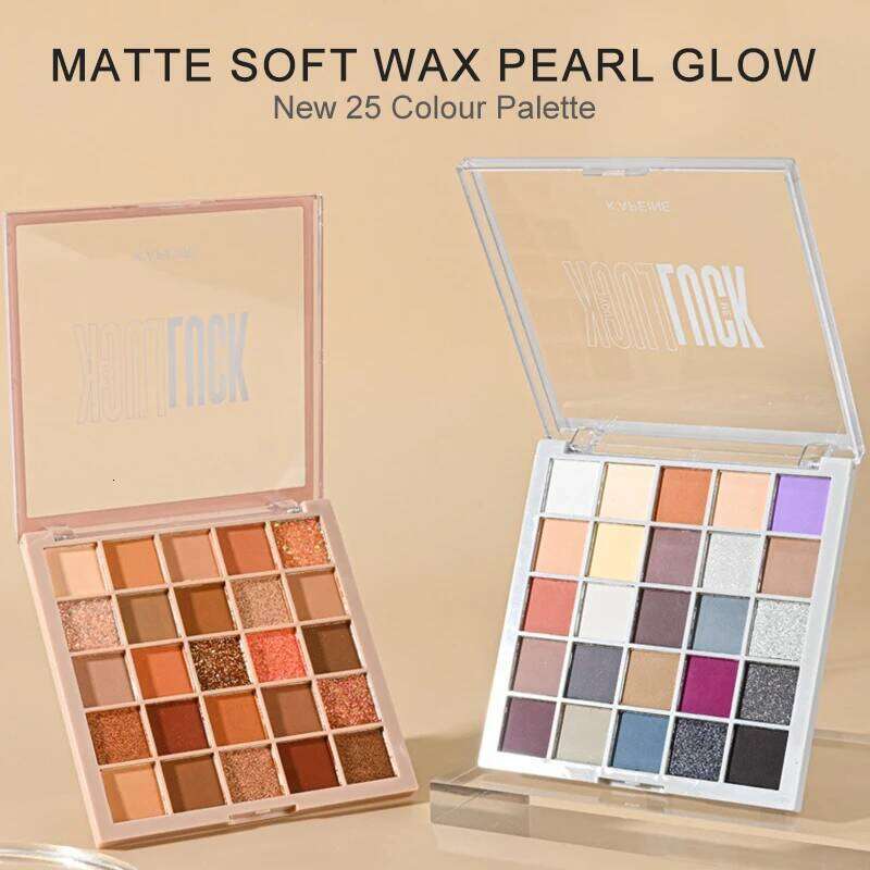 25Color Professional Eyeshadow Glitter Long Lasting Pallet Korean Makeup Palette Eye Shadow for Beginner