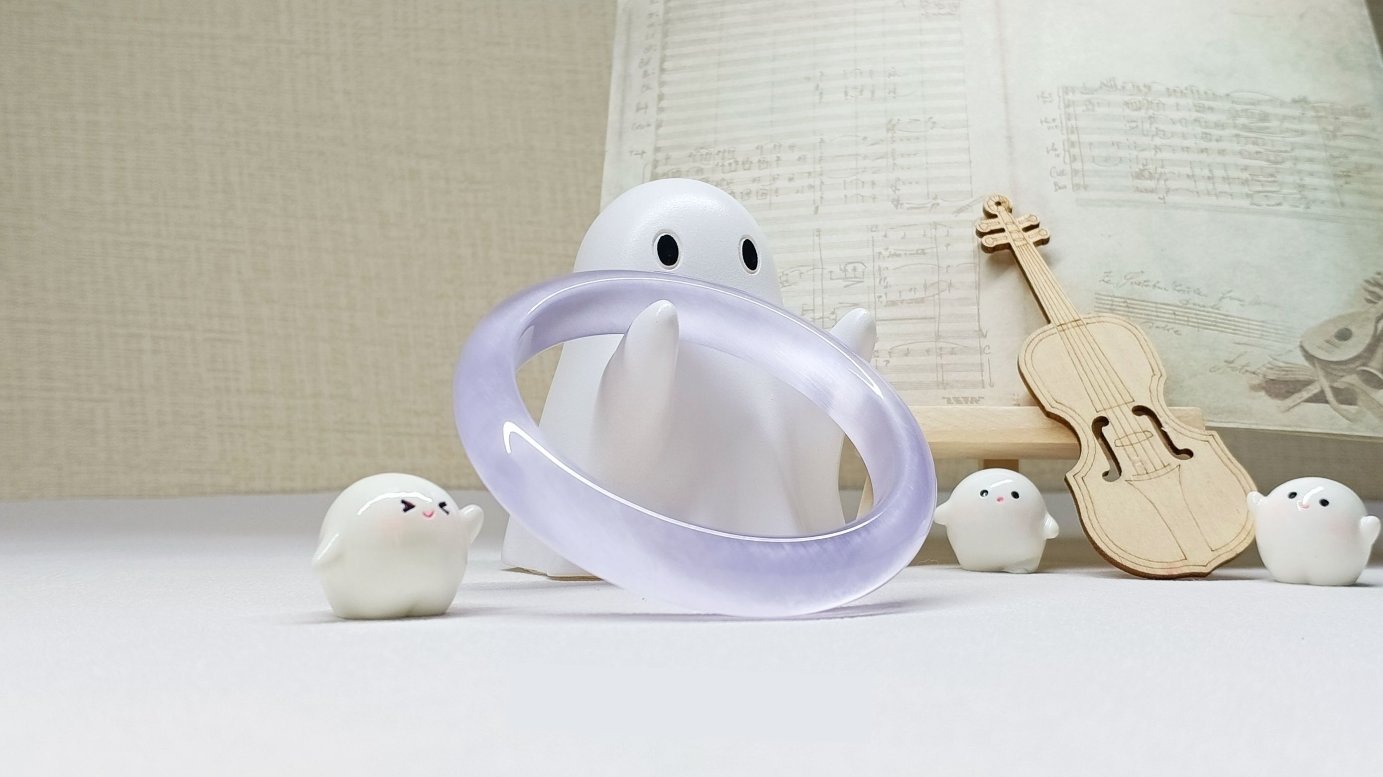 Xiling Cat's Eye Bracelet, Violet Time