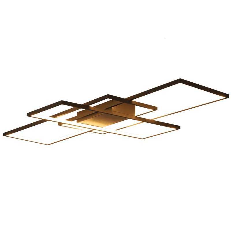 Smart Home Alexa Black/White LED Ceiling Chandelier for Living Study Room Bedroom Aluminum Modern Led Ceiling ChandelierXJ250725