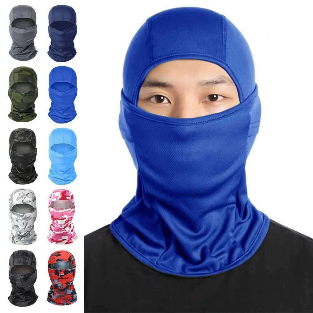 Balaclava Camouflage Full Face Mask Outdoor Sunscreen Breathable Full Face Mask Bicycle Motorcycle Helmet Inner Cap Cycling Mask Z250725