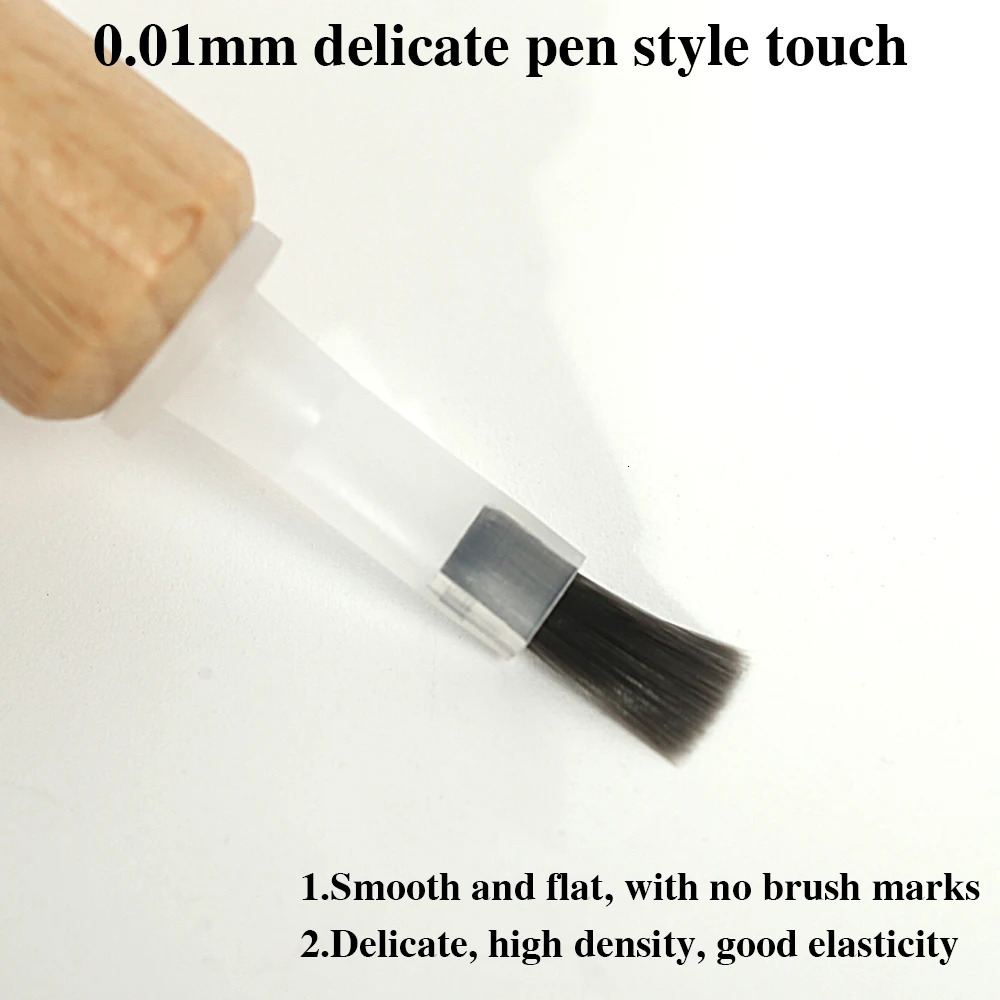 1SET Disposable Nail Polish Brush With Double Head Pen Can Replacement Head Brush Nail Brush Liquid Applicators Manicure Tools 250716