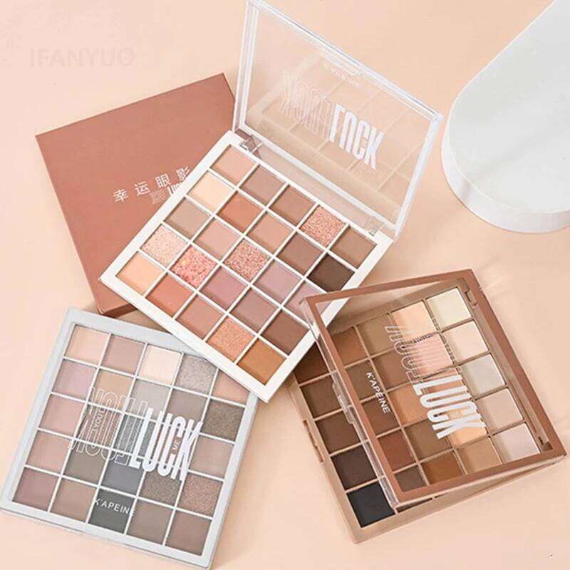 25Color Professional Eyeshadow Glitter Long Lasting Pallet Korean Makeup Palette Eye Shadow for Beginner