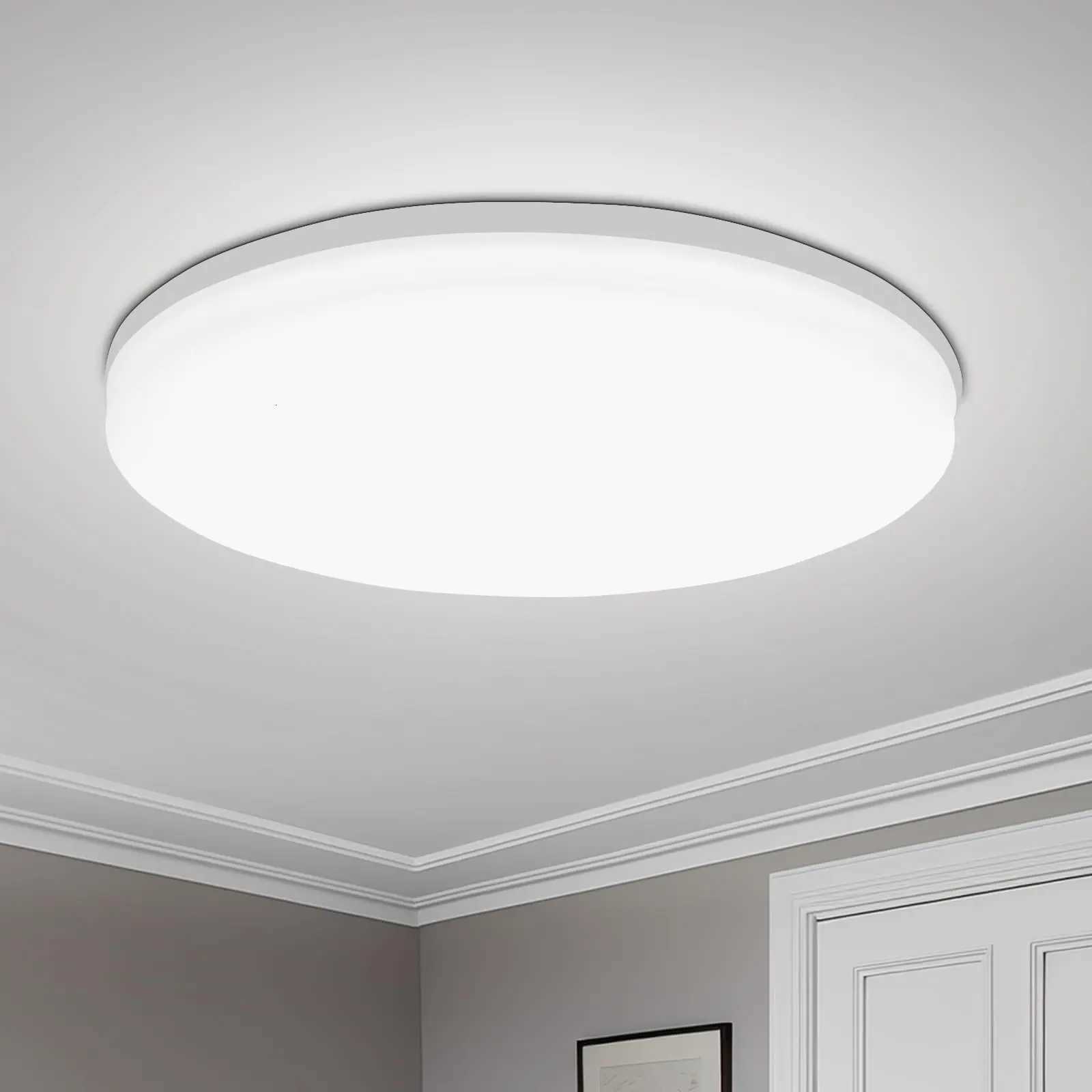 Round LED Ceiling Light Modern Home Decorative Ceiling Lighting Fixture 18/24/36/48W Living Room Bedroom Indoor Kitchen Lighting XJ250725