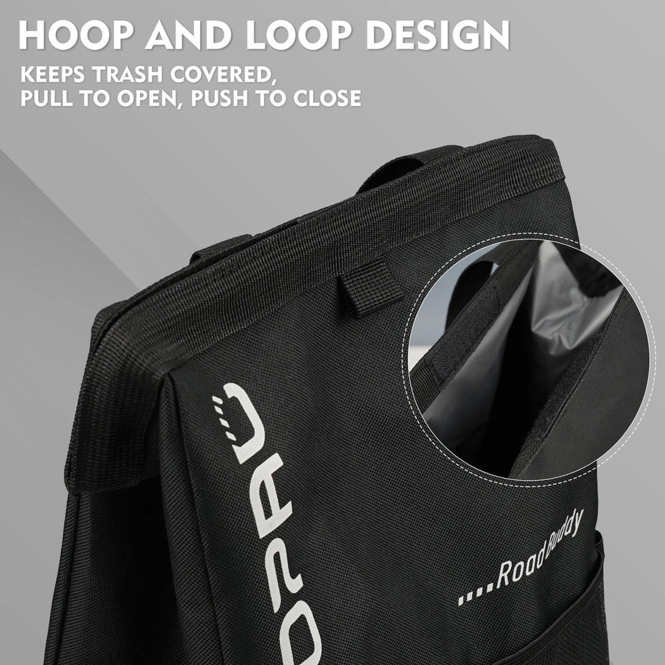 Stylish Reusable Auto Waste Basket Ideal For Keeping Your Ride Tidy