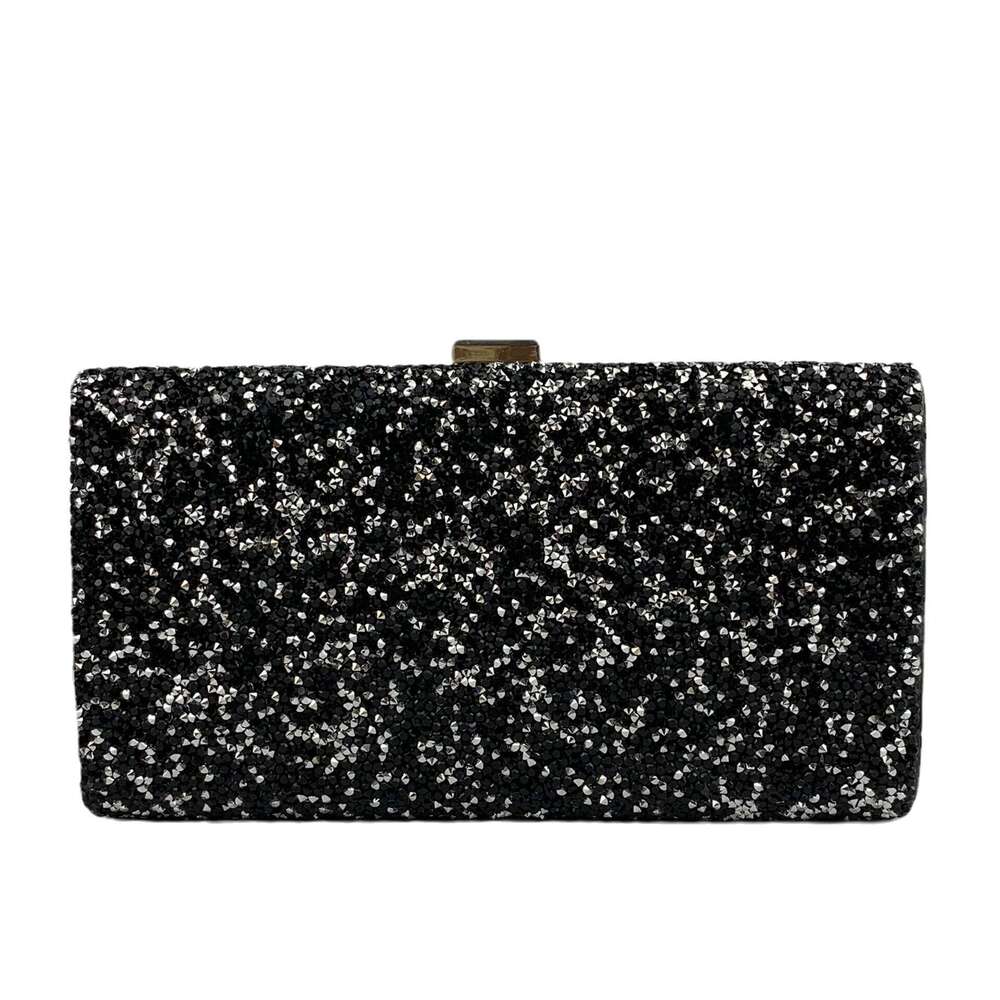 Full Rhinestone Simple Dress Party Bridesmaid Handheld Single Shoulder Crossbody Women's Bag