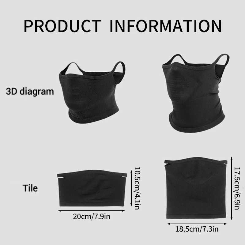 Summer Men Full Face Mask Breathable Sun Protection Cycling Bandana Mask Outdoor Masks Hiking Camping Neck Gaiter Soft Scarf Z250725