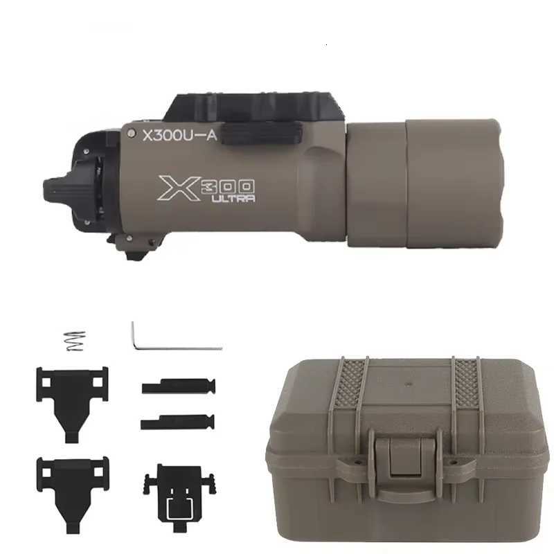 Tactical Surefire SF X300A flashlight.Reconnaissance Light Pistol.Air gun flashlight.Light Weapon Torch W250722