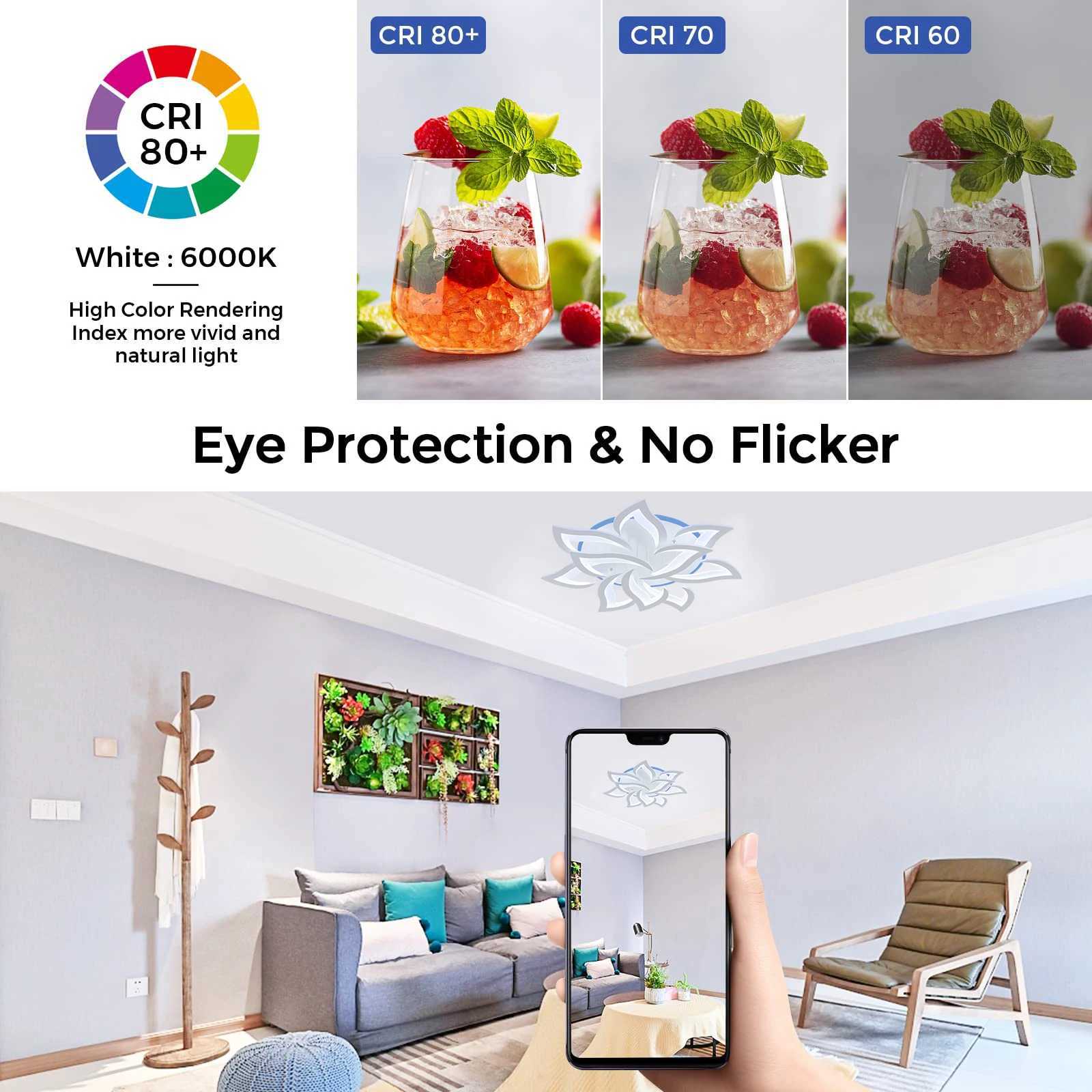 Modern LED Backlit Design Petal Shapes Chandeliers Luster Purple/Pink/Blue Color Light For Indoor Living Room Decoration LampXJ250725