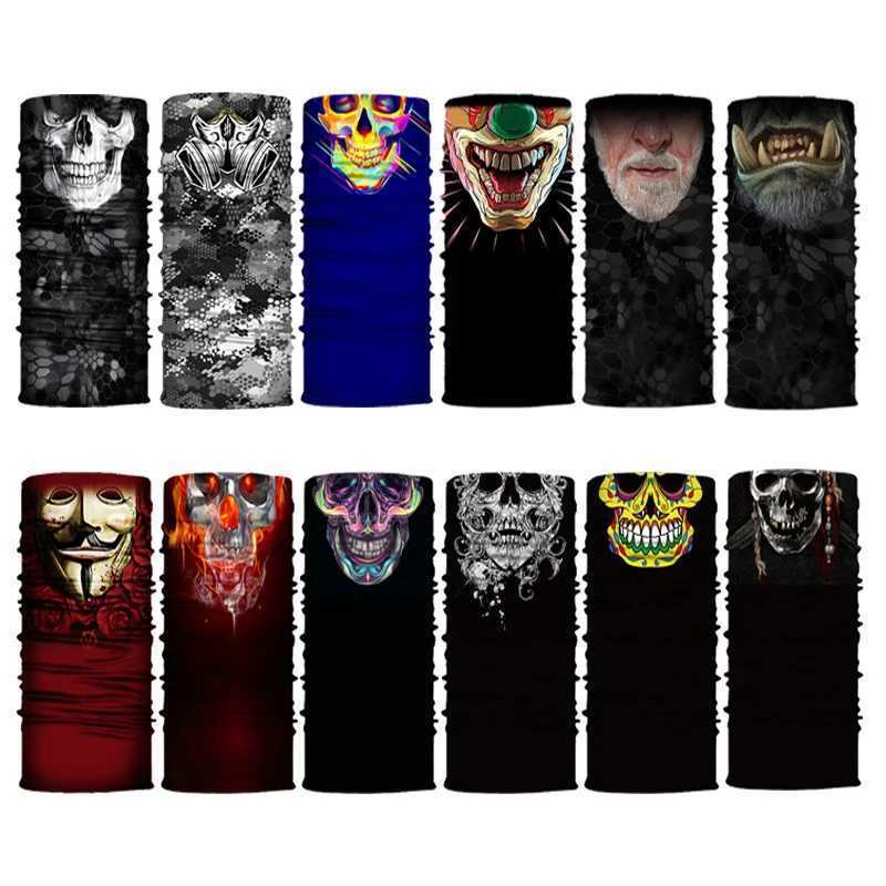 Neck Gaiter Face Mask Sport Seamless Bandana Buffs Motorcycle Balaclava Cycling Face Shield Face Cover Scarf Climbing Hiking 2# Z250725